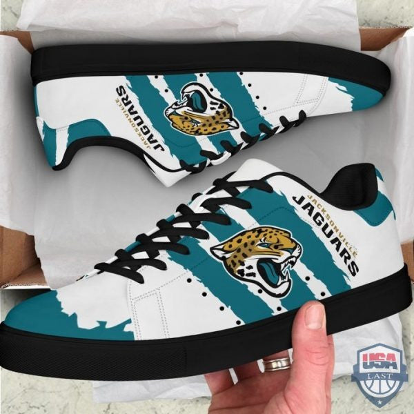 Ideafootwear Jacksonville Jaguars Skate Stan Shoes Sneakes For Men And Women