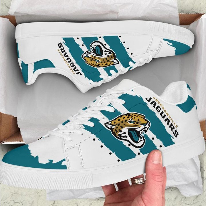 Ideafootwear Jacksonville Jaguars Skate Stan Shoes Sneakes For Men And Women