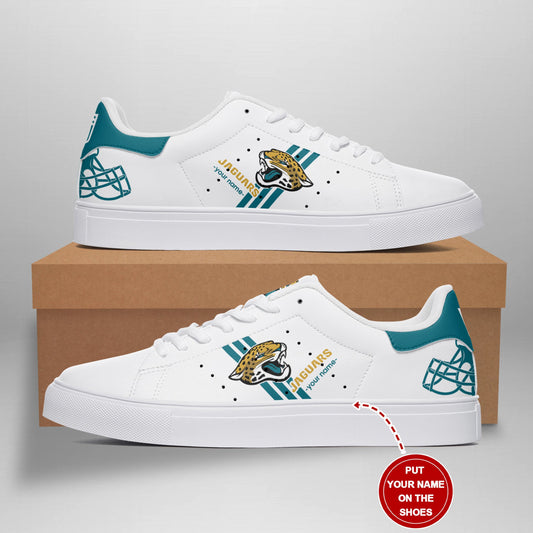 Ideafootwear Jacksonville Jaguars Skate Stan Shoes Sneakes For Men And Women