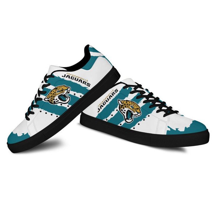 Ideafootwear Jacksonville Jaguars Skate Stan Shoes Sneakes For Men And Women