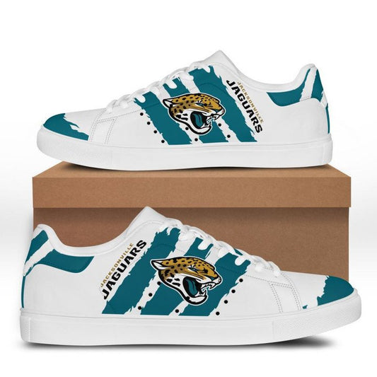 Ideafootwear Jacksonville Jaguars Skate Stan Shoes Sneakes For Men And Women