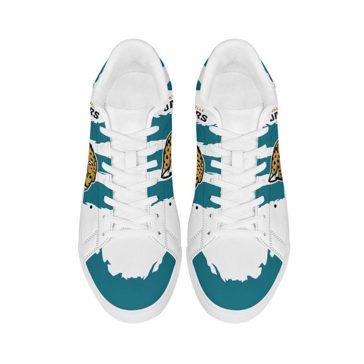 Ideafootwear Jacksonville Jaguars Skate Stan Shoes Sneakes For Men And Women