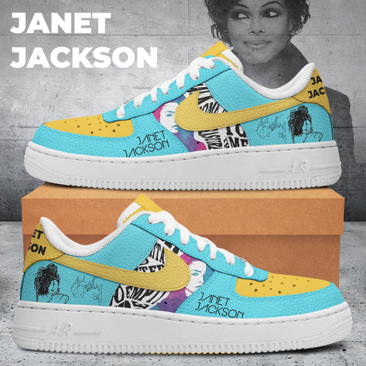 Ideafootwear Janet Jackson Air Low-Top Sneakers Shoes For Men And Women