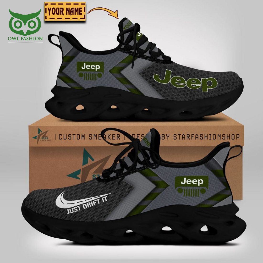Ideafootwear Jeep Max Soul Shoes Sneakers For Men And Women
