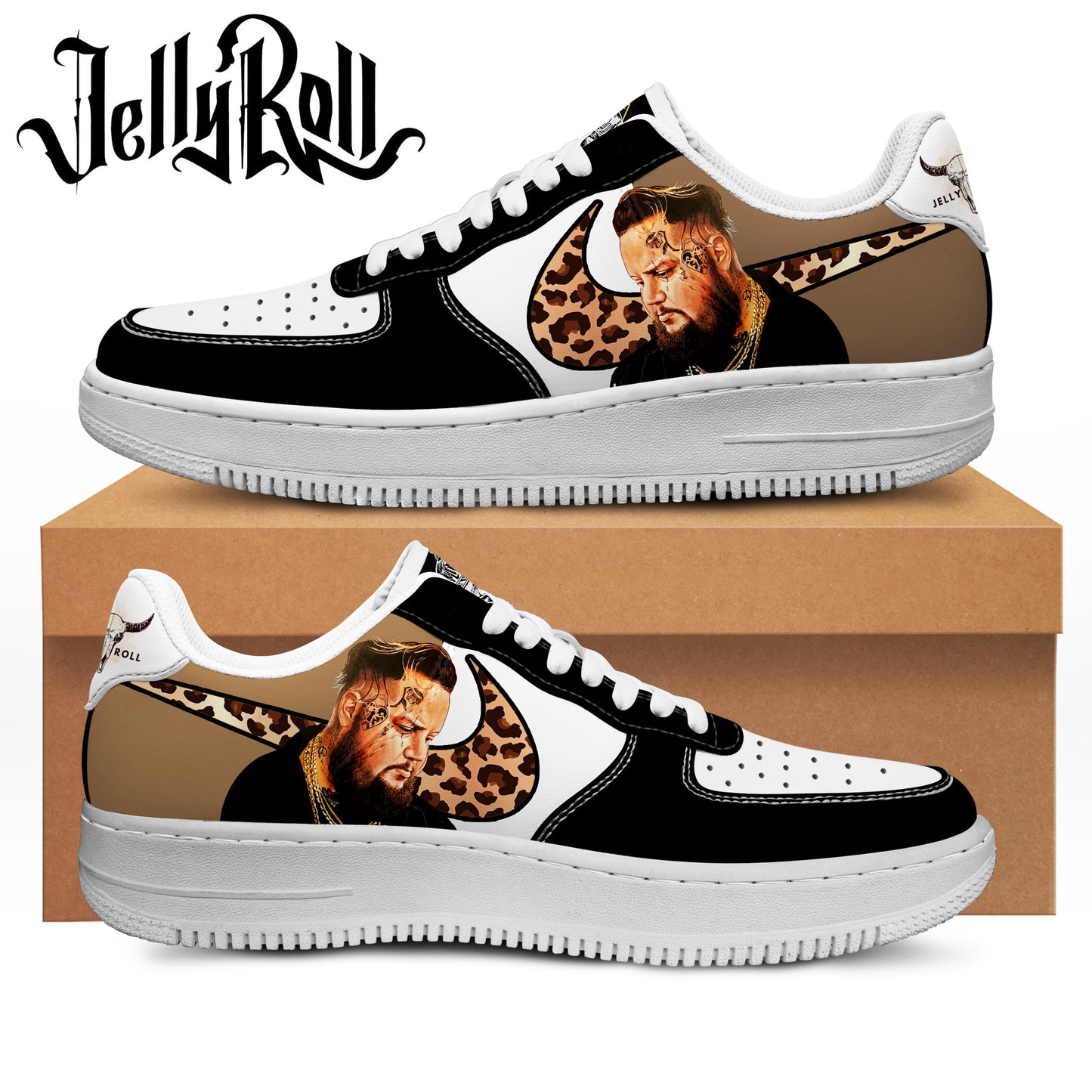 Ideafootwear Jelly Roll Air Low-Top Sneakers Shoes For Men And Women