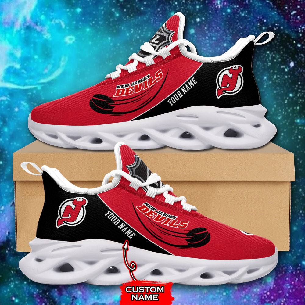 Ideafootwear New Jersey Devils NHL Max Soul Shoes Sneakers For Men And Women