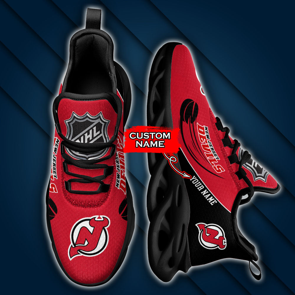 Ideafootwear New Jersey Devils NHL Max Soul Shoes Sneakers For Men And Women
