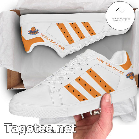 Ideafootwear New York Knicks Skate Stan Shoes Sneakes For Men And Women