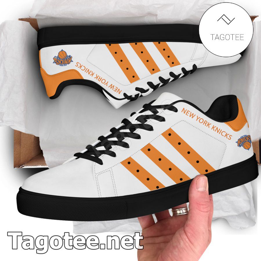 Ideafootwear New York Knicks Skate Stan Shoes Sneakes For Men And Women