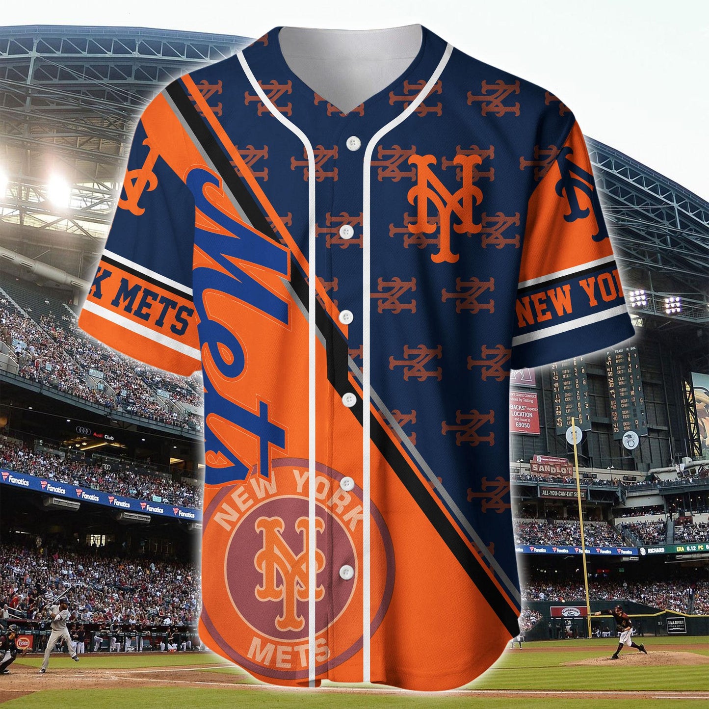 Ideafootwear New York Mets Max Soul Shoes Sneakers For Men And Women