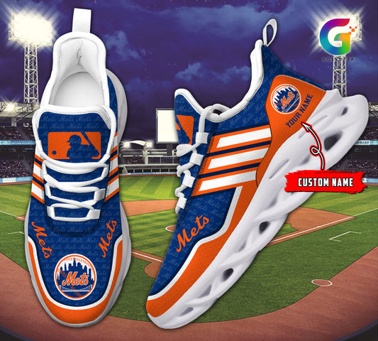Ideafootwear New York Mets MLB Max Soul Shoes Sneakers For Men And Women