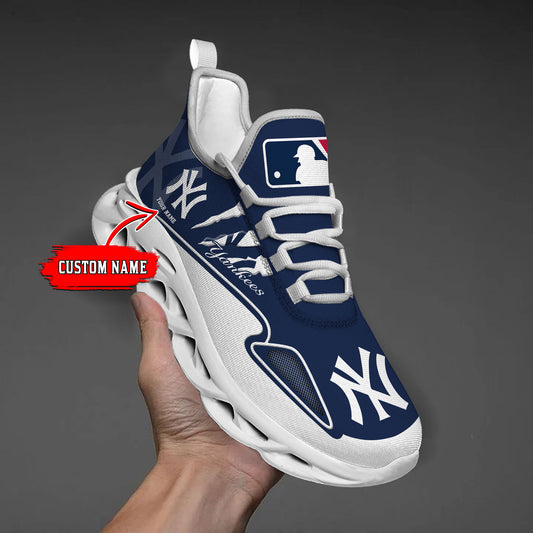 Ideafootwear New York Yankees Max Soul Shoes Sneakers For Men And Women