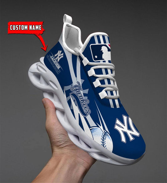 Ideafootwear New York Yankees Max Soul Shoes Sneakers For Men And Women