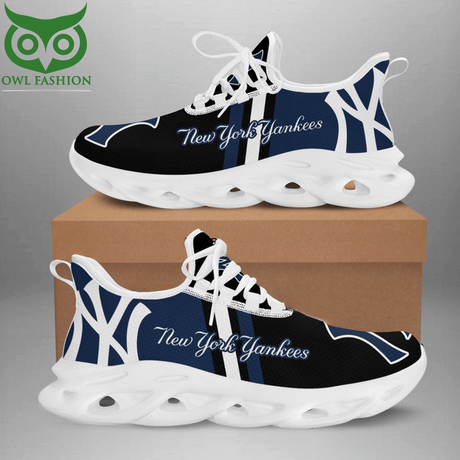 Ideafootwear New York Yankees Max Soul Shoes Sneakers For Men And Women