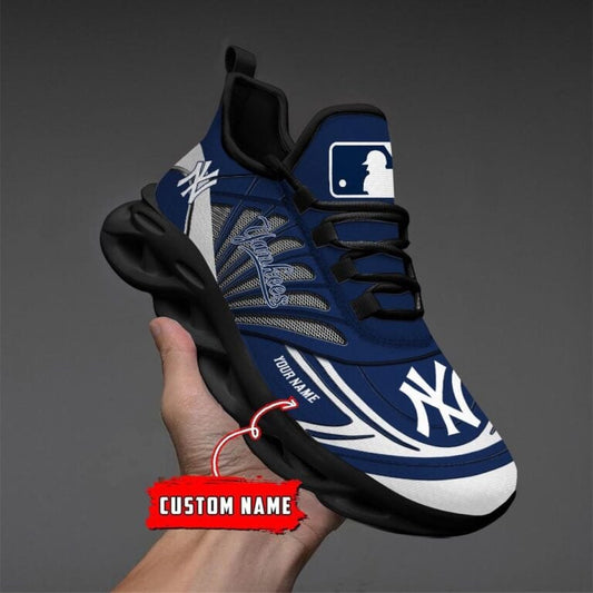 Ideafootwear New York Yankees Max Soul Shoes Sneakers For Men And Women