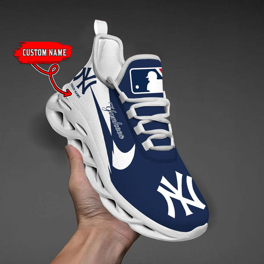 Ideafootwear New York Yankees Max Soul Shoes Sneakers For Men And Women
