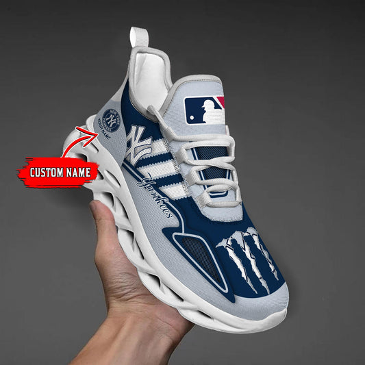 Ideafootwear New York Yankees Max Soul Shoes Sneakers For Men And Women