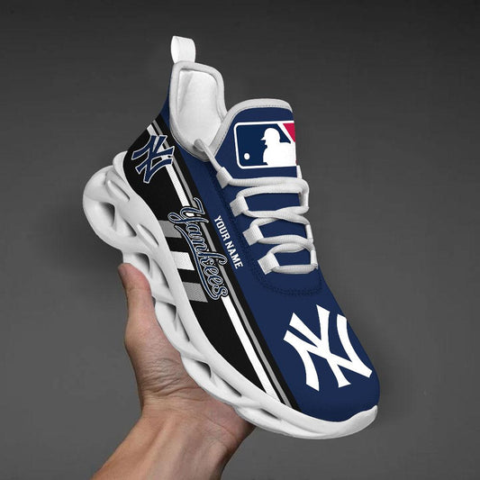 Ideafootwear New York Yankees Max Soul Shoes Sneakers For Men And Women