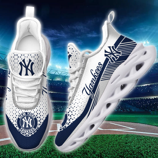 Ideafootwear New York Yankees MLB Max Soul Shoes Sneakers For Men And Women