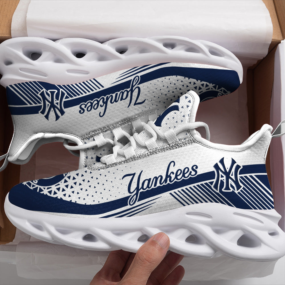 Ideafootwear New York Yankees MLB Max Soul Shoes Sneakers For Men And Women