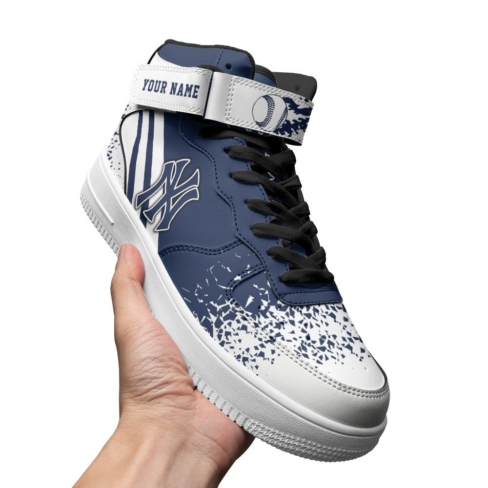 Ideafootwear New York Yankees NFL Air Low-Top Sneakers Shoes For Men And Women