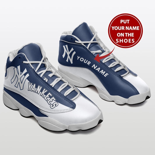 Ideafootwear New York Yankees NFL AJ13 Sneakers Shoes For Men And Women
