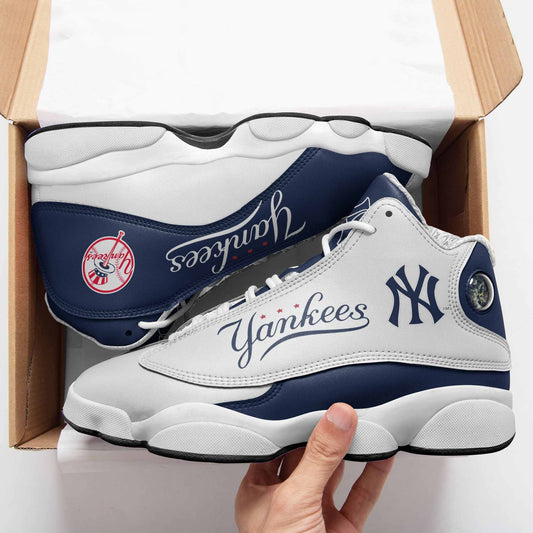 Ideafootwear New York Yankees NFL AJ13 Sneakers Shoes For Men And Women