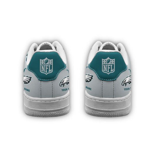 Ideafootwear Philadelphia Eagles NFL Air Low-Top Sneakers Shoes For Men And Women