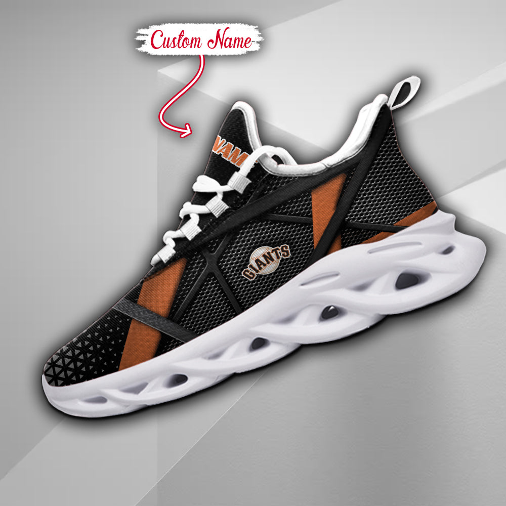 Ideafootwear San Francisco Giants MLB Max Soul Shoes Sneakers For Men And Women