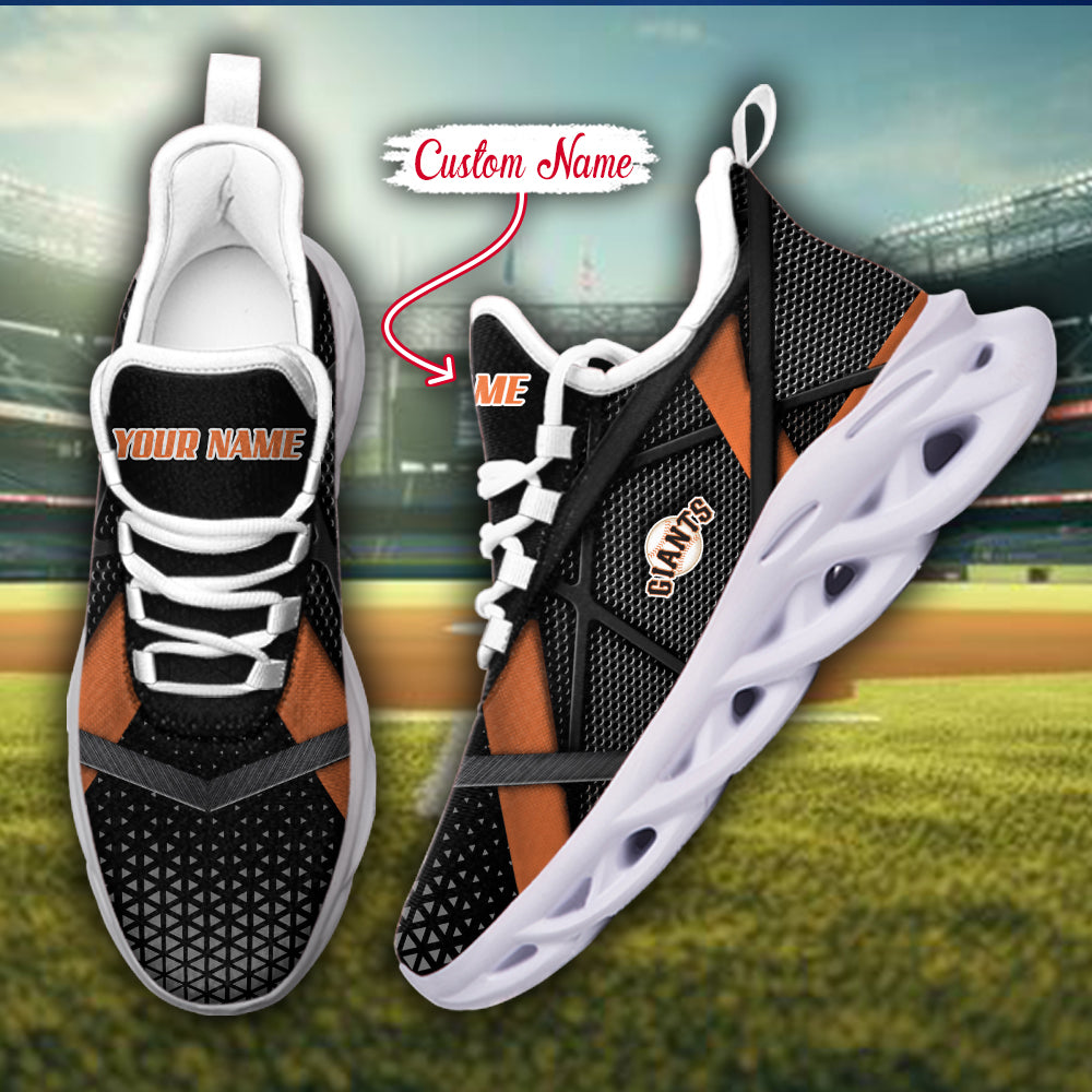 Ideafootwear San Francisco Giants MLB Max Soul Shoes Sneakers For Men And Women