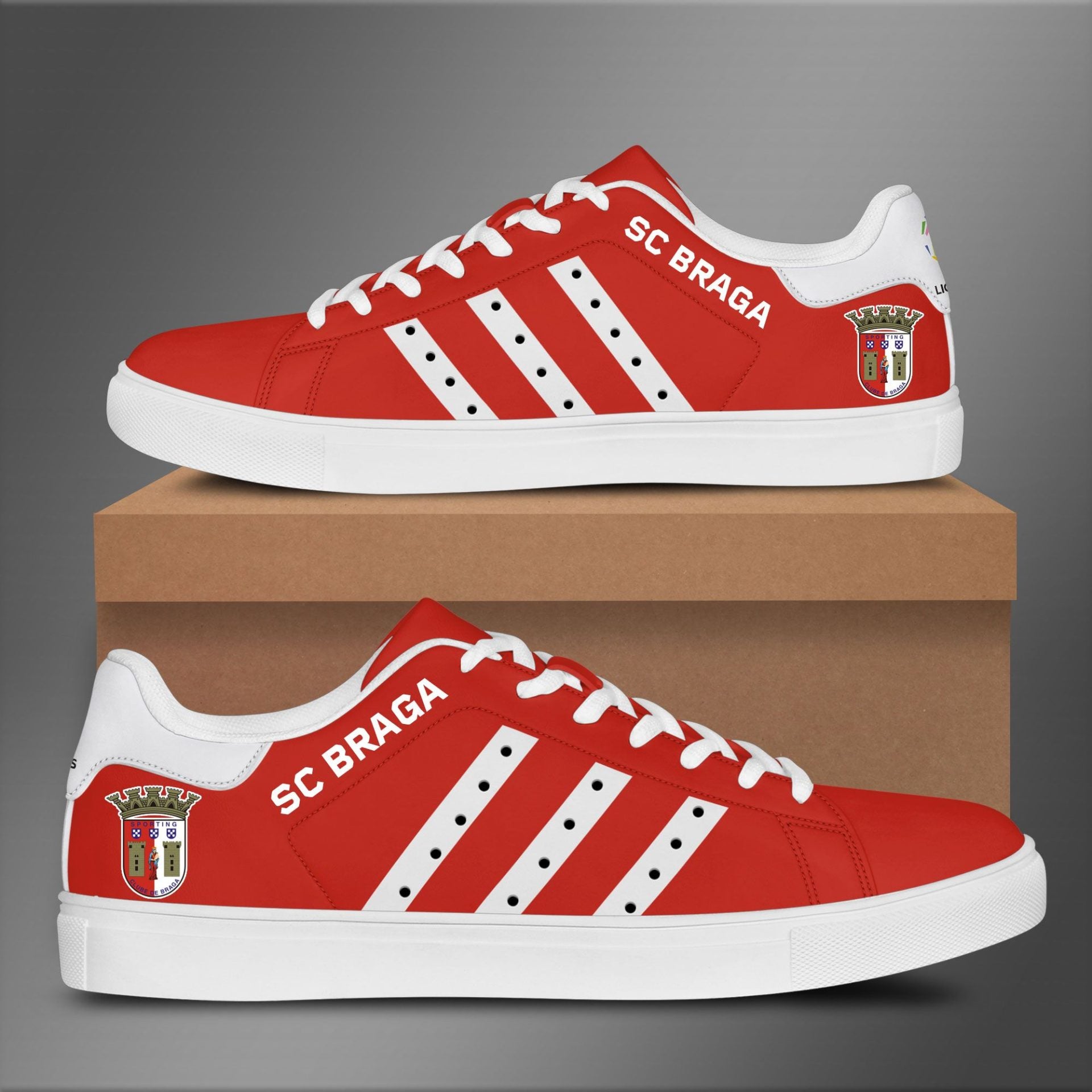Ideafootwear SC Braga Skate Stan Shoes Sneakes For Men And Women