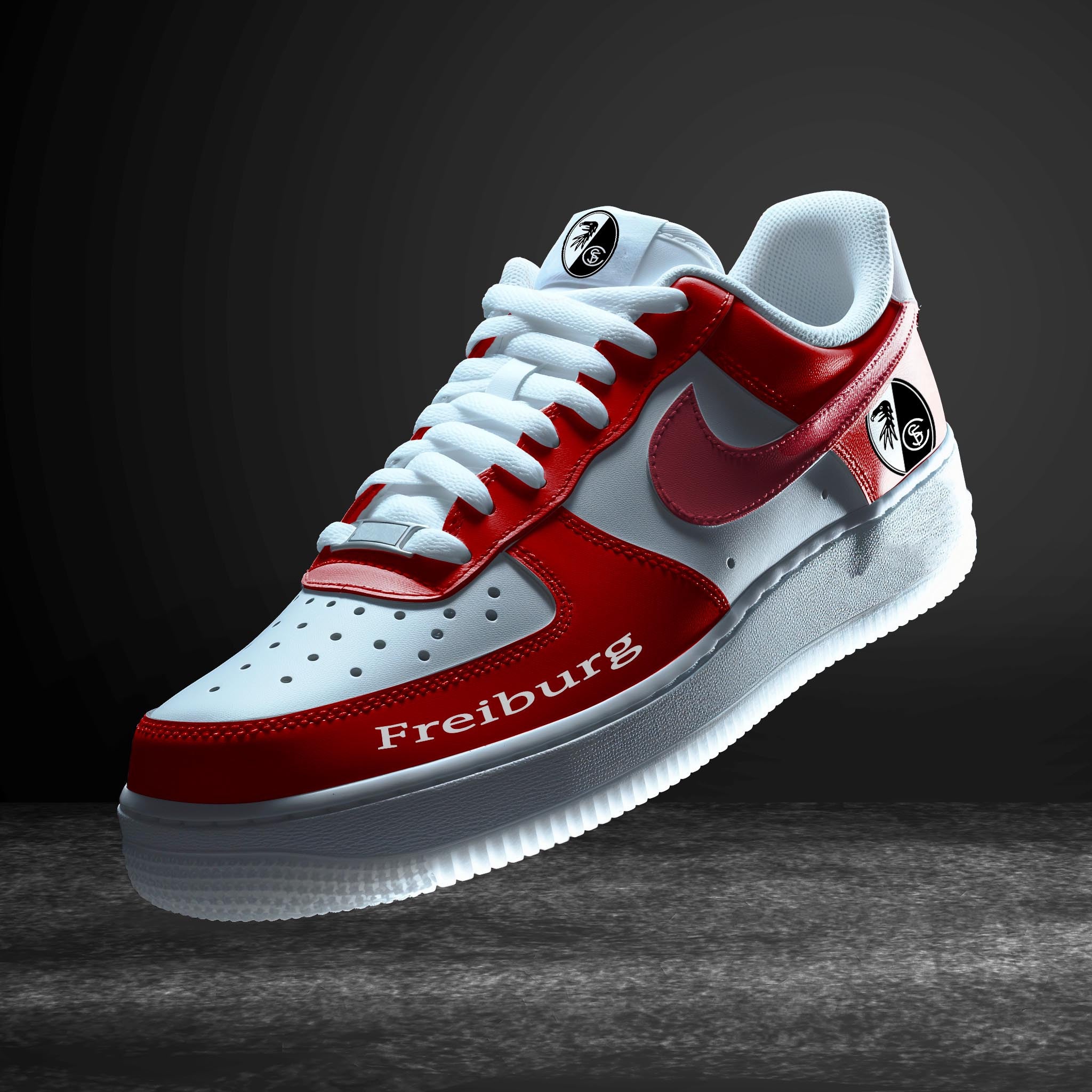 Ideafootwear SC Freiburg Bundesliga Air Low-Top Sneakers Shoes For Men And Women