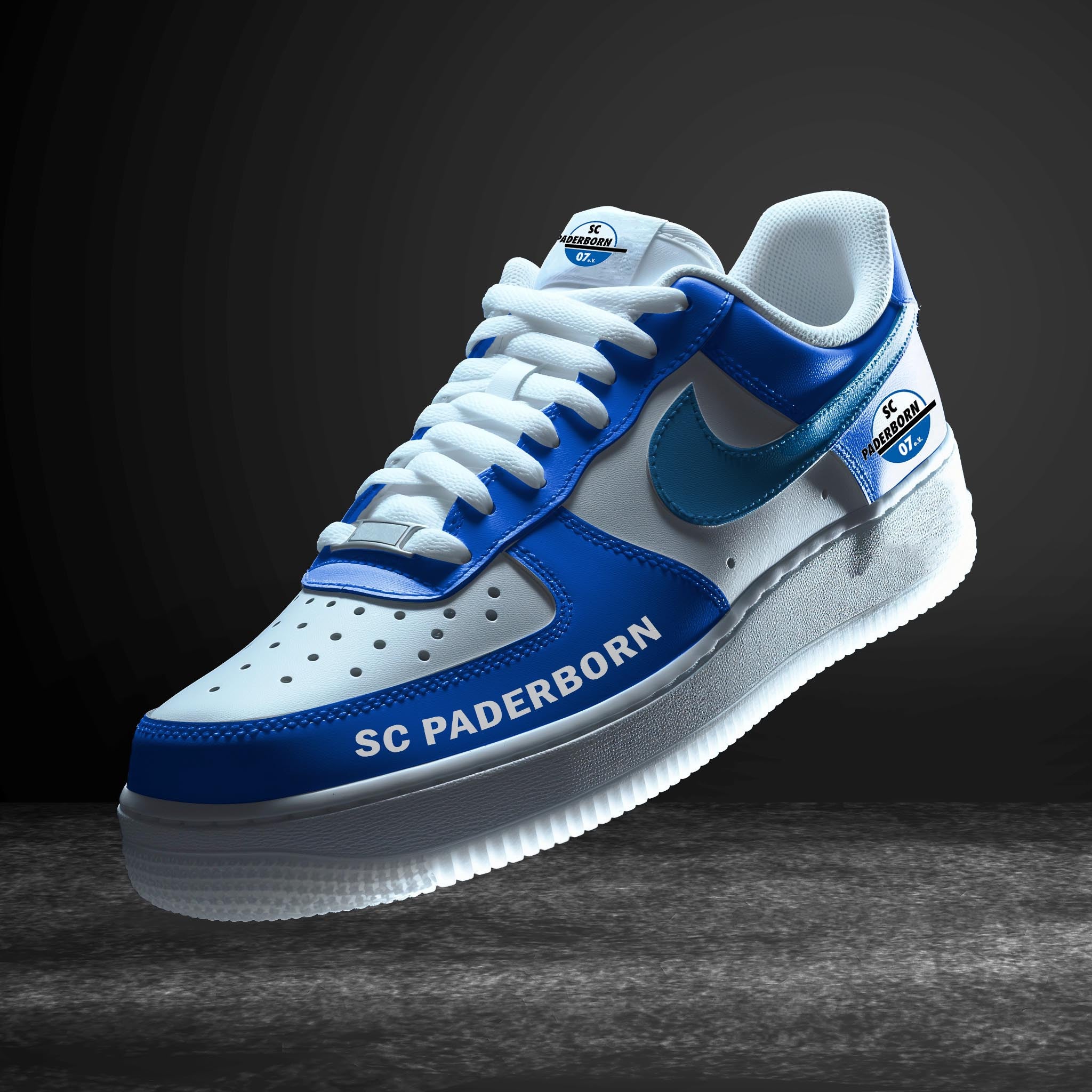 Ideafootwear SC Paderborn Bundesliga Air Low-Top Sneakers Shoes For Men And Women