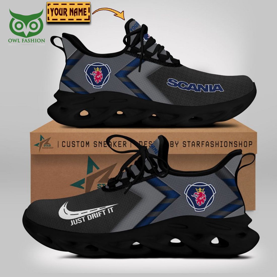 Ideafootwear Scania AB Max Soul Shoes Sneakers For Men And Women