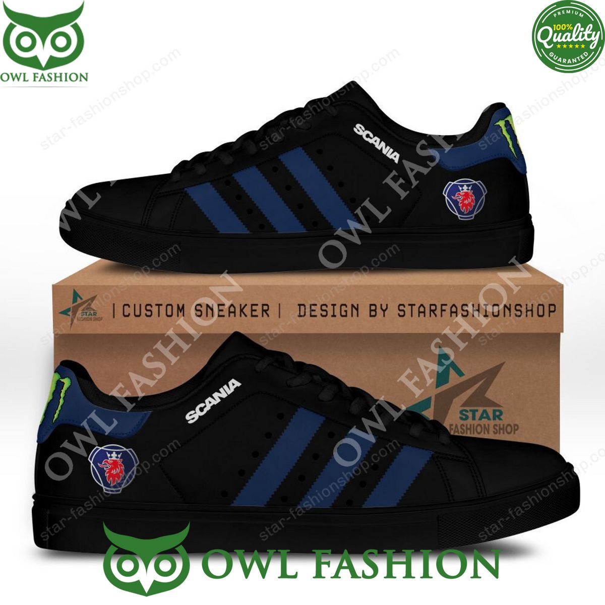 Ideafootwear Scania Skate Stan Shoes Sneakes For Men And Women