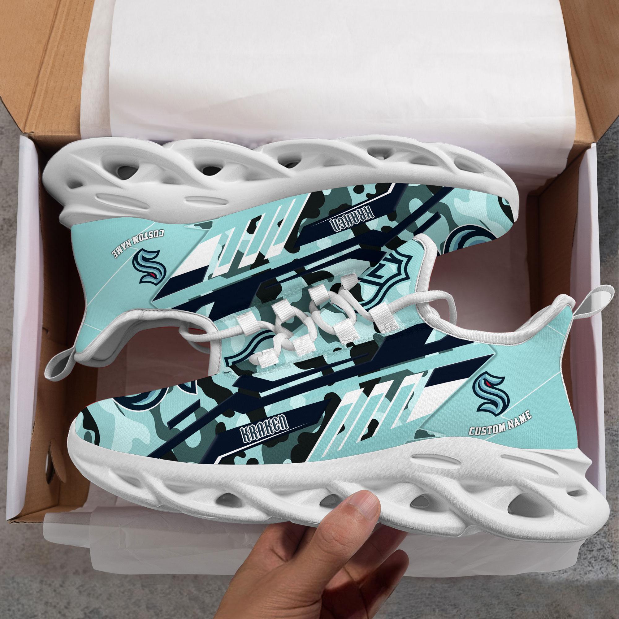 Ideafootwear Seattle Kraken Max Soul Shoes Sneakers For Men And Women