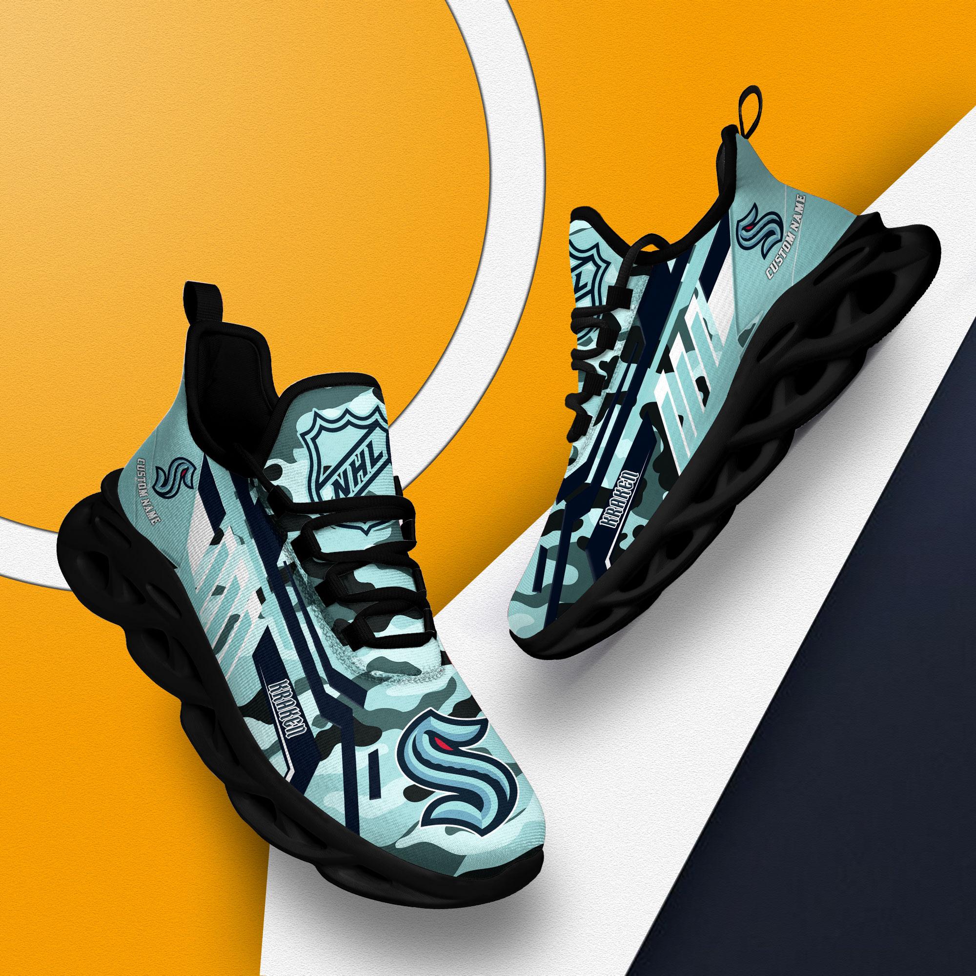 Ideafootwear Seattle Kraken Max Soul Shoes Sneakers For Men And Women