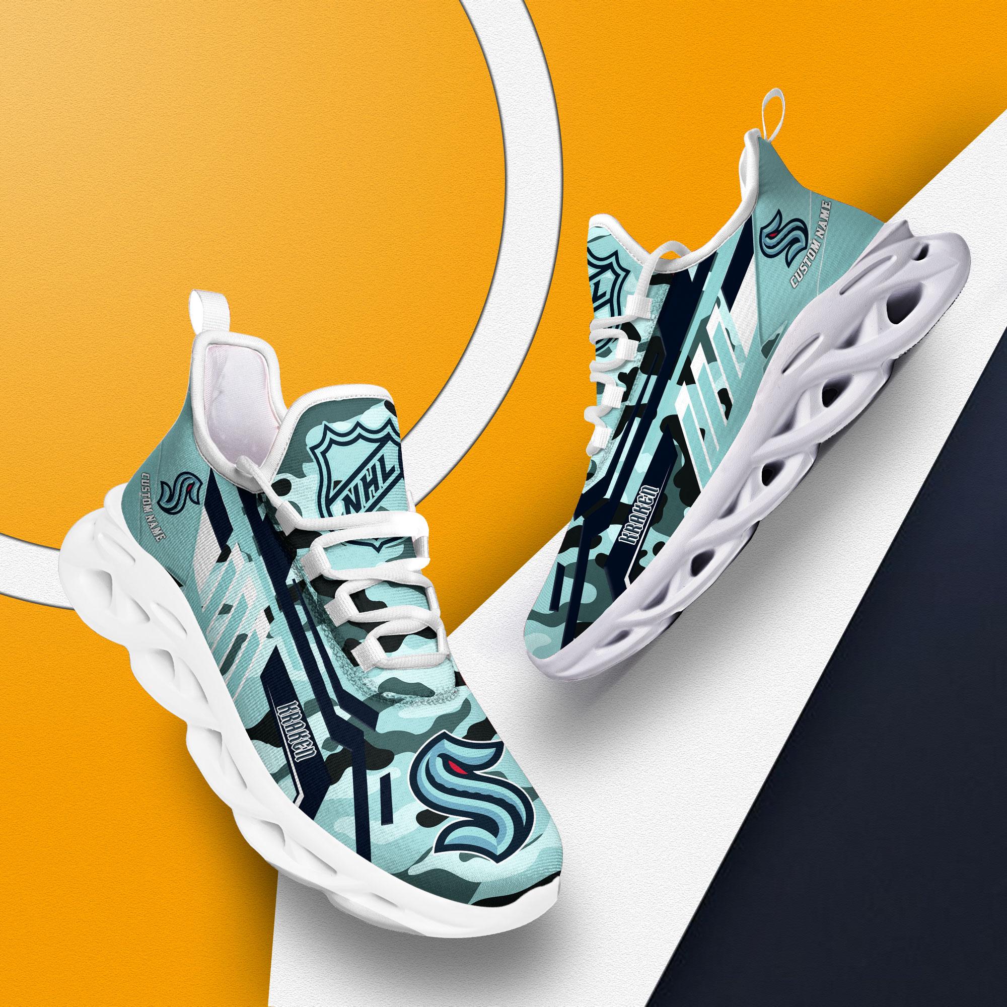Ideafootwear Seattle Kraken Max Soul Shoes Sneakers For Men And Women