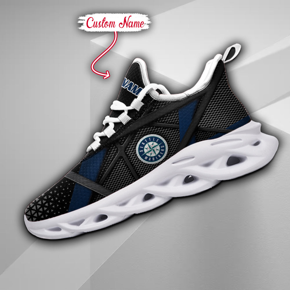 Ideafootwear Seattle Mariners MLB Max Soul Shoes Sneakers For Men And Women