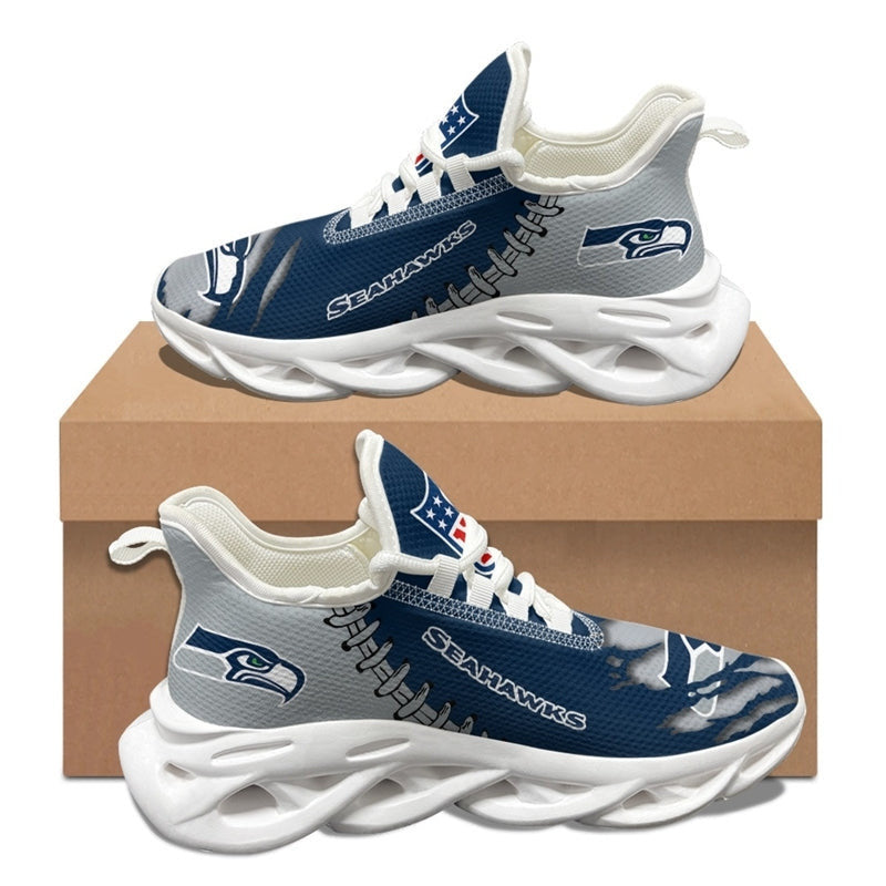 Ideafootwear Seattle Seahawks NFL Max Soul Shoes Sneakers For Men And Women