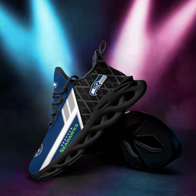 Ideafootwear Seattle Seahawks NFL Max Soul Shoes Sneakers For Men And Women