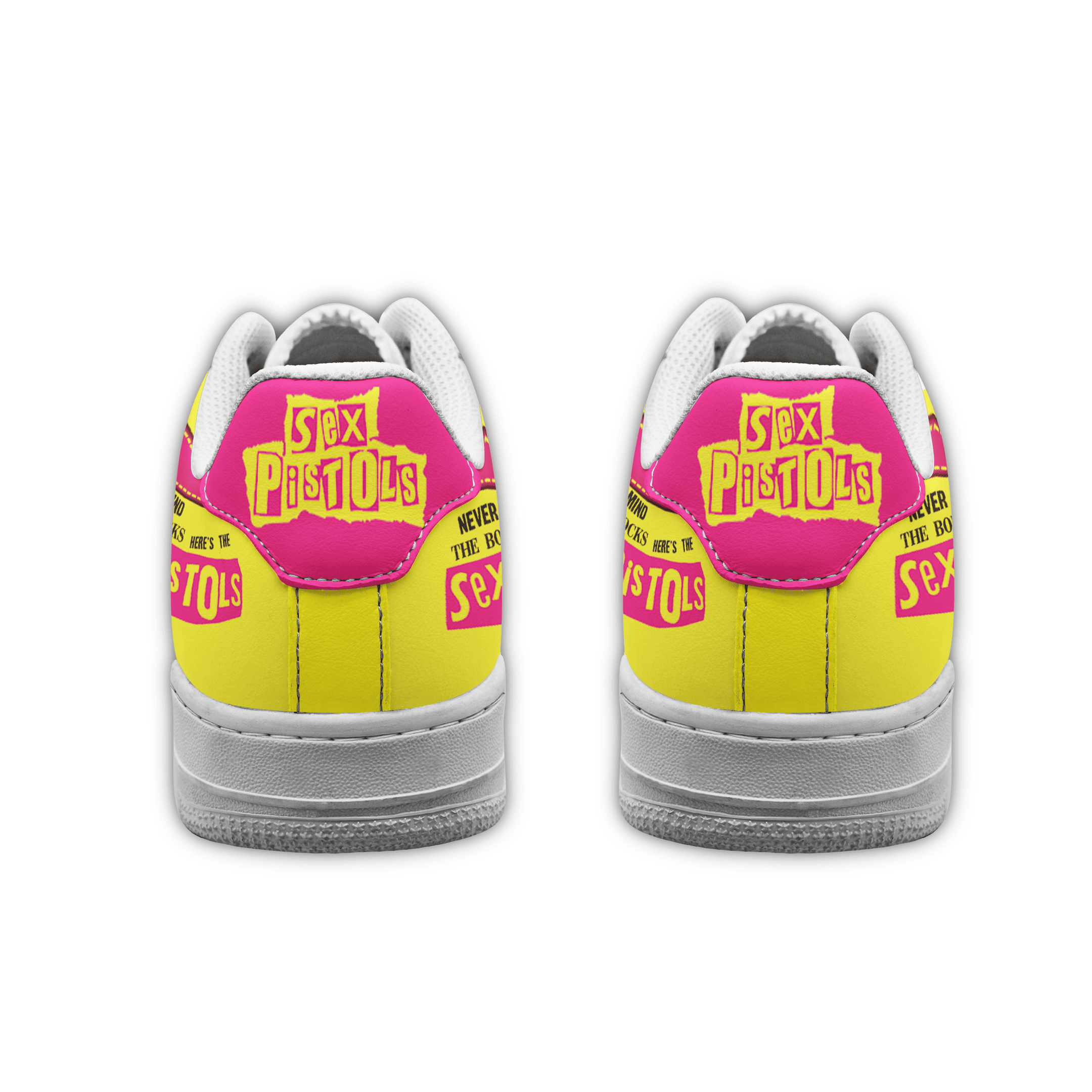 Ideafootwear Sex Pistols Air Low-Top Sneakers Shoes For Men And Women