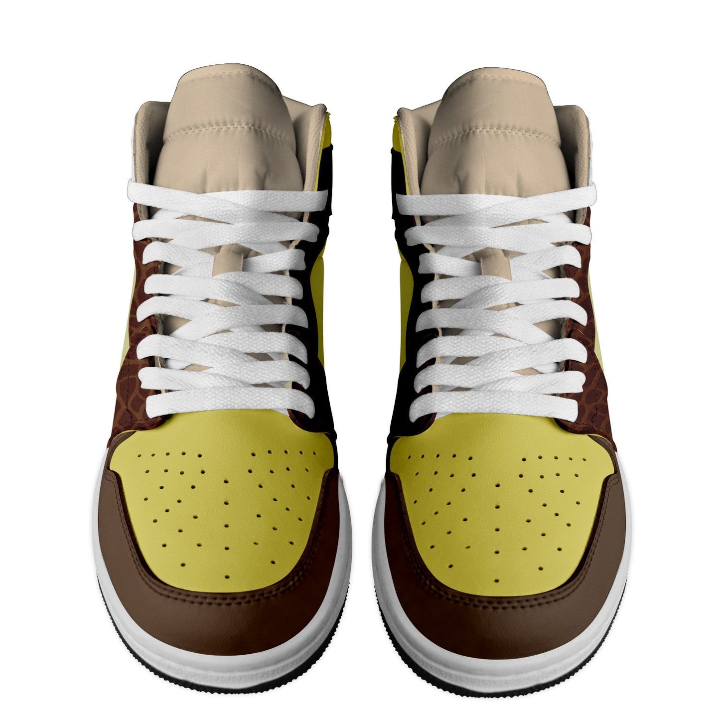 Ideafootwear Shrek AJ1 High Sneakers Shoes For Men And Women