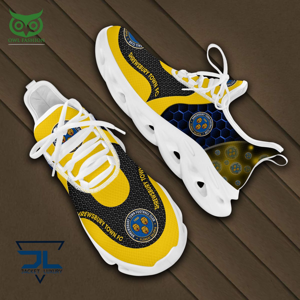 Ideafootwear Shrewsbury Town Max Soul Shoes Sneakers For Men And Women