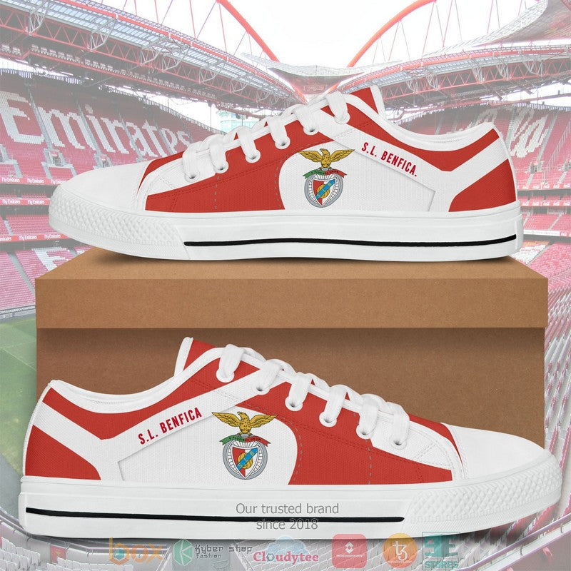 Ideafootwear SL Benfica Low Top Canvas Sneakers Shoes For Men And Women