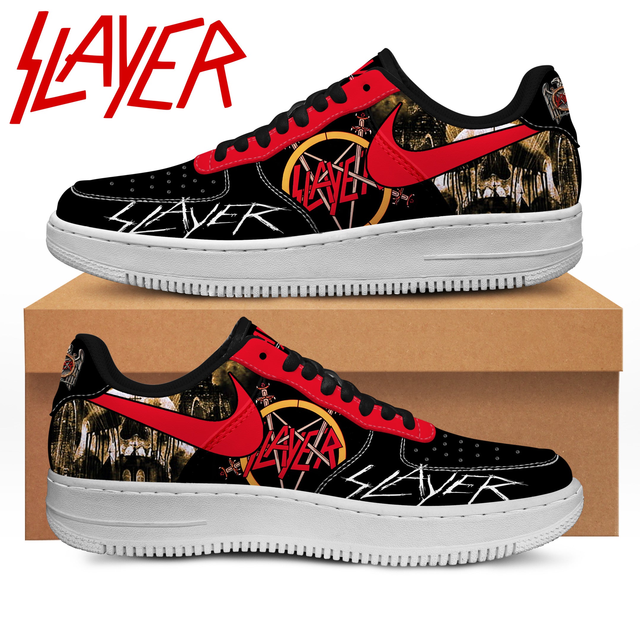 Ideafootwear Slayer Air Low-Top Sneakers Shoes For Men And Women