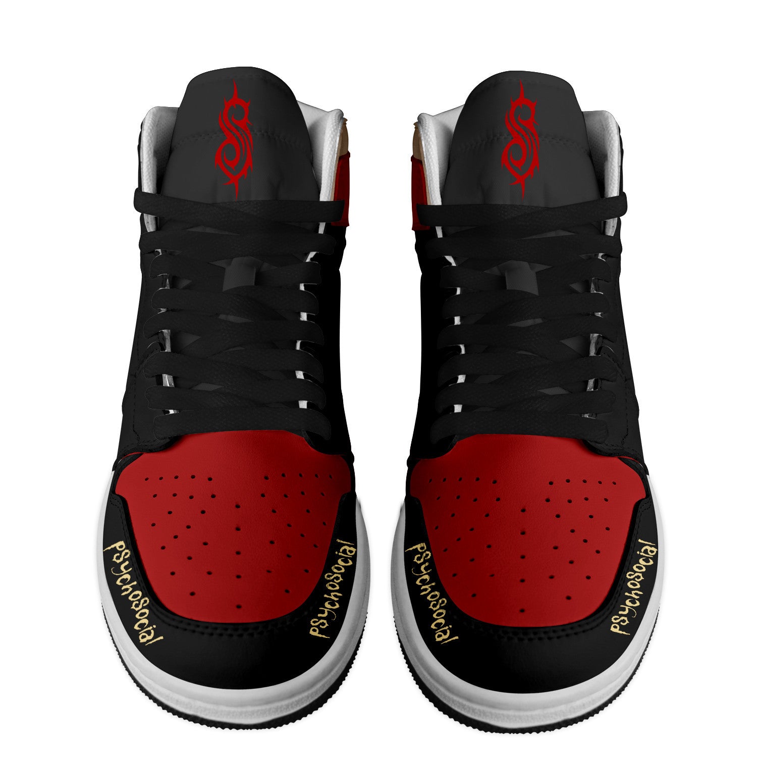 Ideafootwear Slipknot AJ1 High Sneakers Shoes For Men And Women