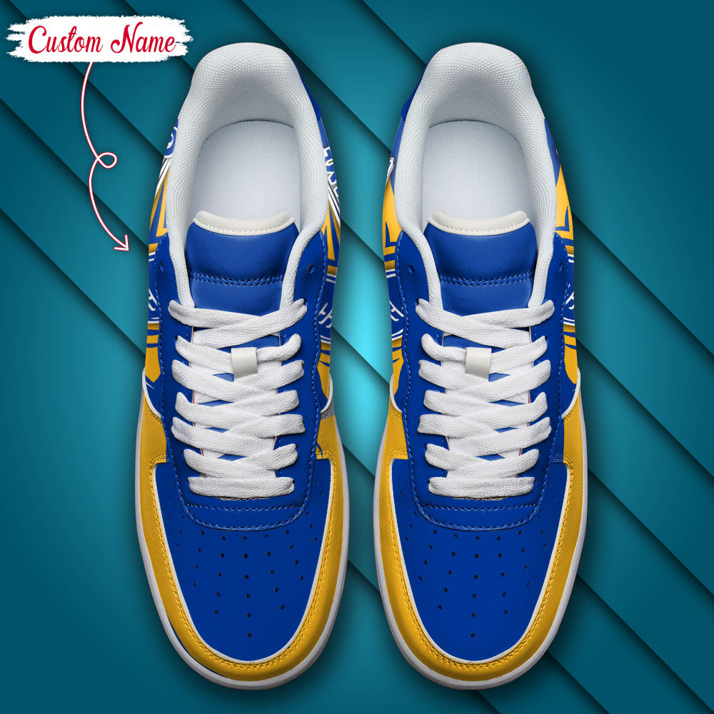 Ideafootwear SMU Mustangs NCAA Air Low-Top Sneakers Shoes For Men And Women