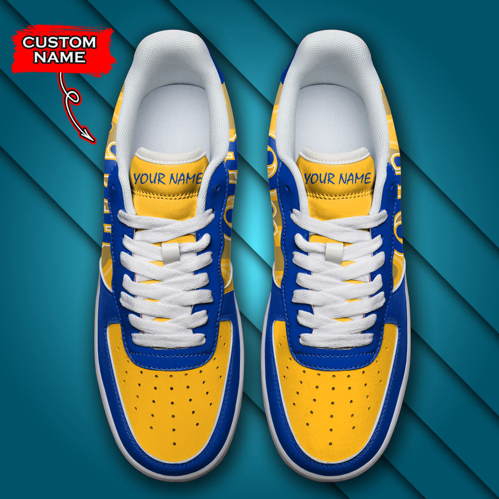 Ideafootwear SMU Mustangs NCAA Air Low-Top Sneakers Shoes For Men And Women