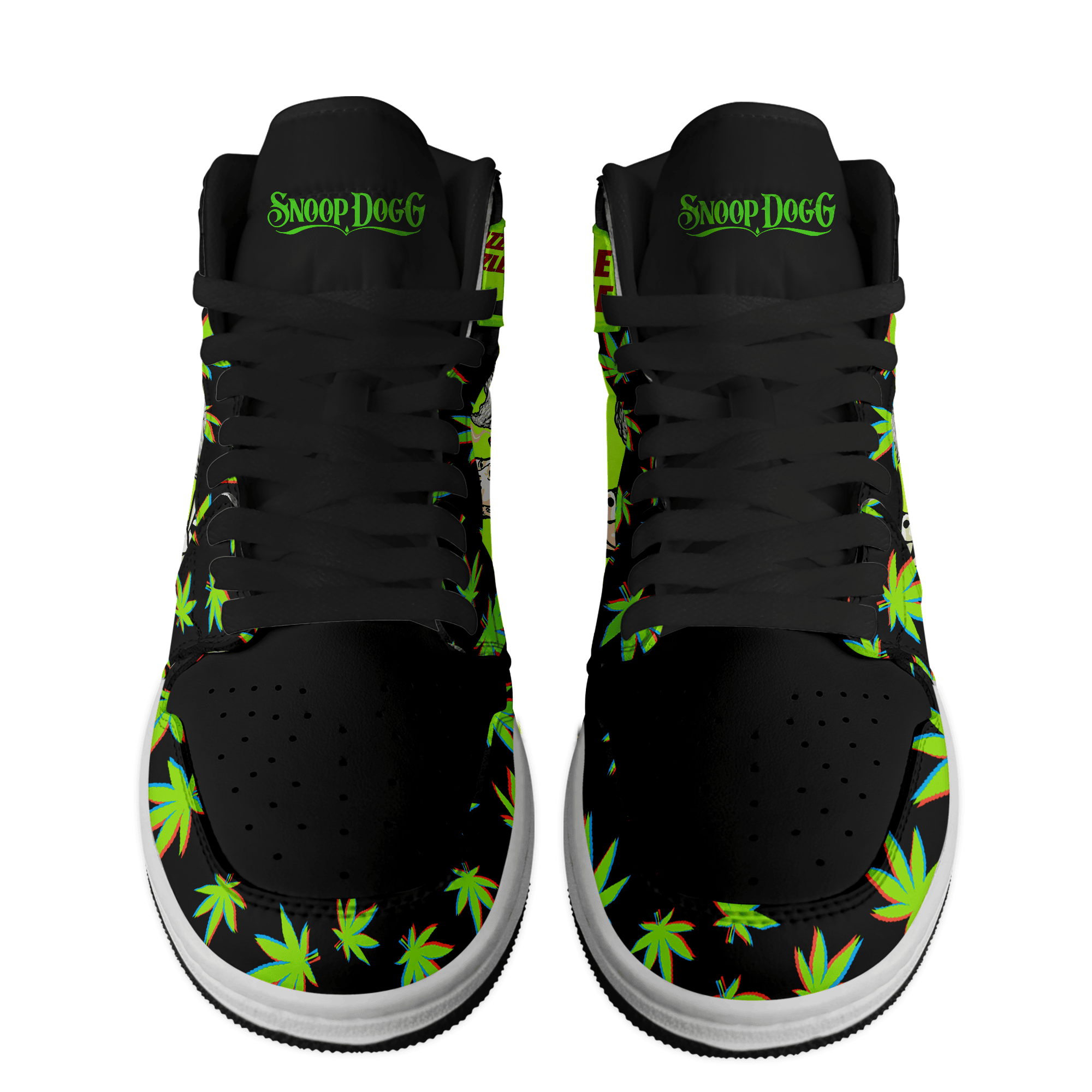Ideafootwear Snoop Dogg AJ1 High Sneakers Shoes For Men And Women